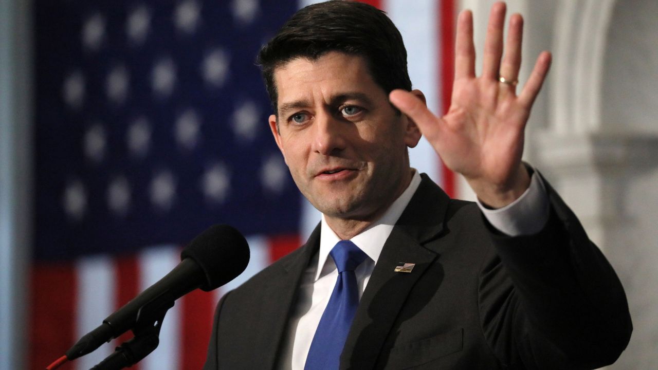 House Speaker Paul Ryan delivers <a href="https://www.cnn.com/2018/12/19/politics/paul-ryan-farewell-address-house-speaker/index.html" target="_blank">his farewell address</a> in Washington on Wednesday, December 19. He is retiring from Congress at the end of his term in January.
