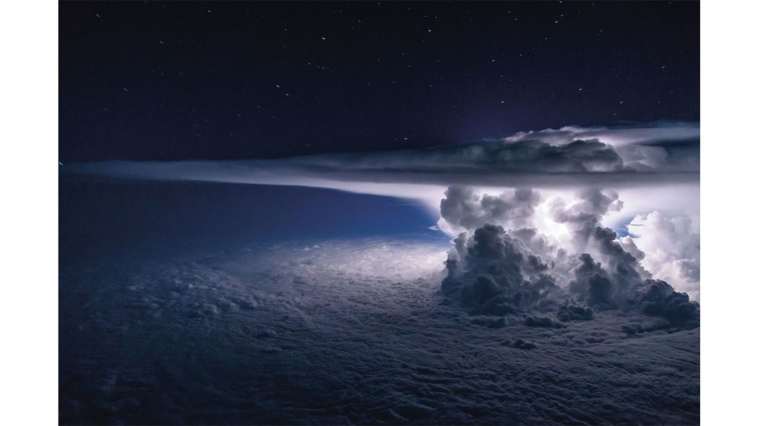 <strong>Worldwide recognition: </strong>Borja's  images have attracted interest from NASA, MIT and the University of Columbia -- plus, this image, entitled "Pacific Storm" won an award from National Geographic. 