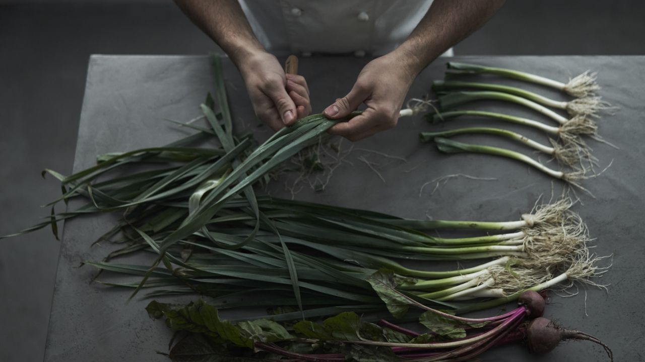 Aulis offers guests an 8-10 course experimental menu that changes depending on the freshest produce available.