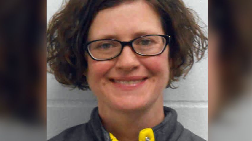 This photo provided by the Clarke County Jail in Osceola, Iowa, shows Clarke County Attorney Michelle Rivera. An Iowa judge cited the courthouse arrest Oct. 18, 2018, of Rivera, a prosecutor, for being drunk in an Osceola courtroom in dismissing charges against a man accused of sexually abusing a 13-year-old boy. Judge Marti Mertz issued the ruling Monday, Dec. 17, 2018, while chastising Rivera. (Clarke County Jail via AP)