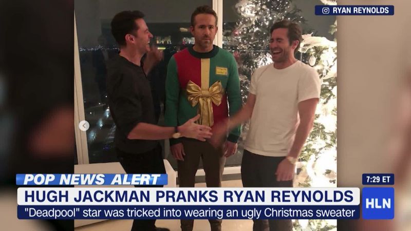 Ryan reynolds xmas clearance sweater