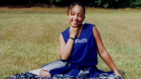 Cyntoia Brown as a child.