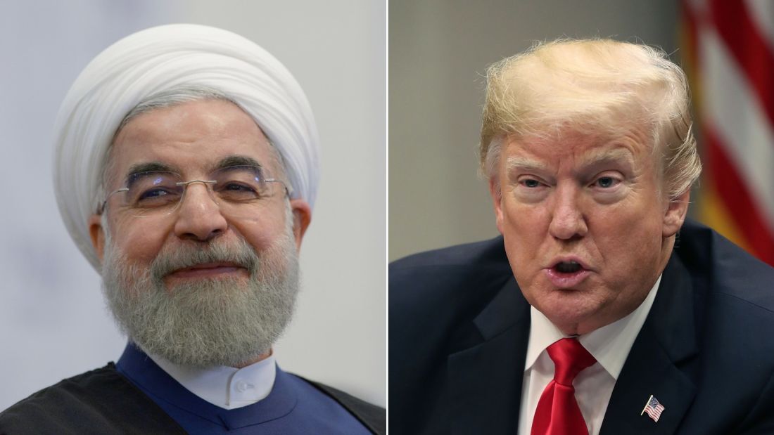 Rouhani Trump Split FILE