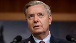 Sen. Lindsey Graham (R-SC) speaks during a press conference at the U.S. Capitol on December 20, 2018 in Washington, DC. (Win McNamee/Getty Images)