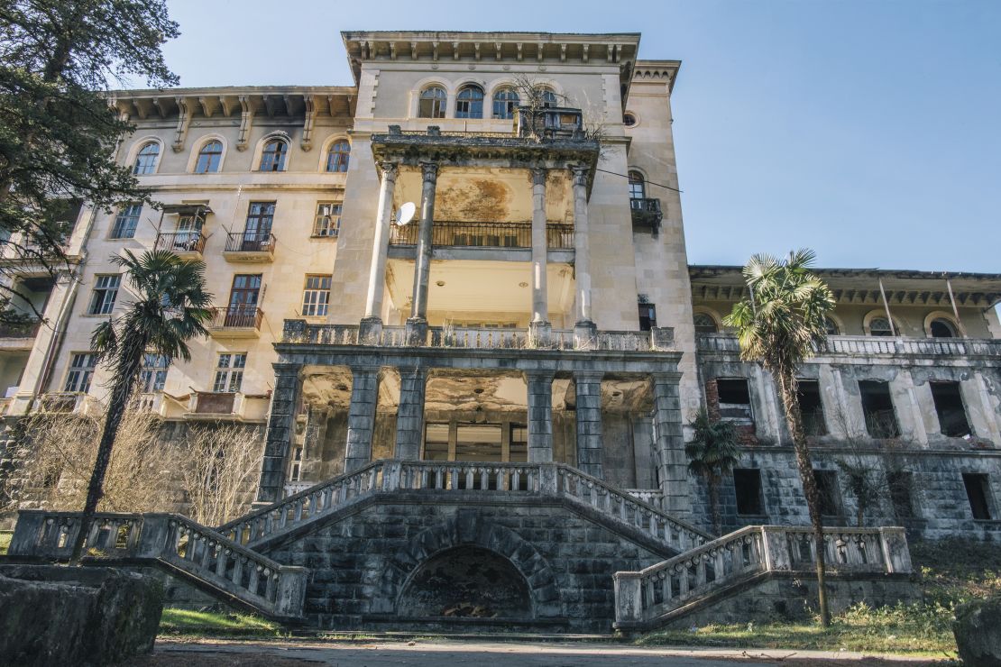 Ryan Koopmans has been photographing abandoned sanatoriums in Tskaltubo, Georgia, for five years. 