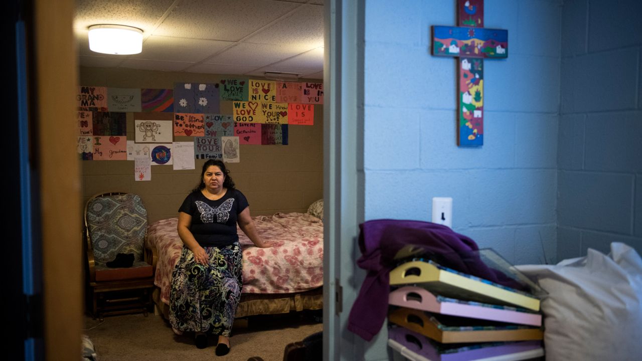 Juana Tobar Ortega, 46, was the first undocumented immigrant to seek sanctuary in a North Carolina church after President Trump's election. She's been living at Saint Barnabas Episcopal Church since May 2017.