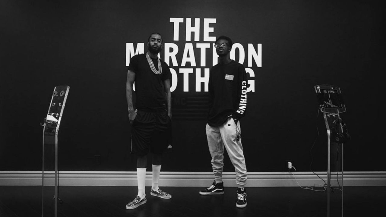 Sandu launched a tech-smart store with rapper Nipsey Hussle.