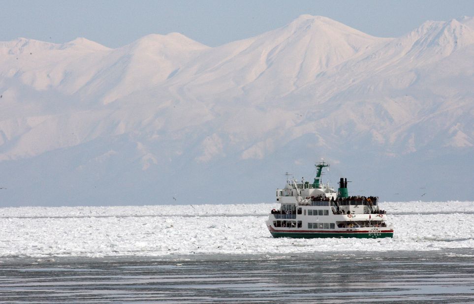 <strong>Shiretoko Peninsula: </strong>In Hokkaido, northern Japan, the Shiretoko Peninsula experiences the southernmost sea ice in the northern hemisphere according to UNESCO. The sea ice induces phytoplankton production, which sustains a rich marine environment. Brown bears and Blakiston's fish owls occupy the land, but sea ice decline over the last 30 years is impacting the ecosystem.