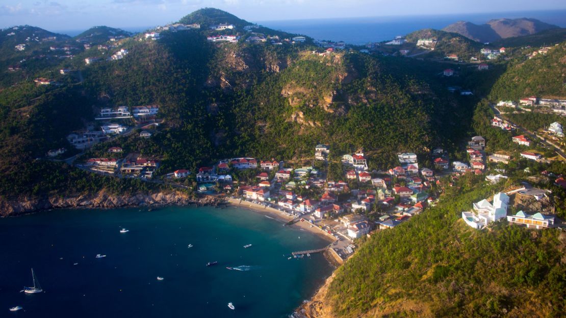 Most of St. Barts hotels and villas are open.