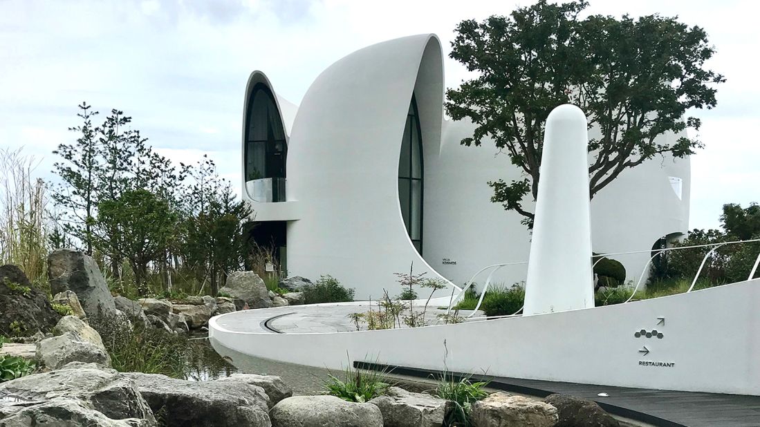 <strong>Where to Stay: </strong>The island is full of tiny guest houses and a few resorts, but recently opened KOSMOS Healing Stay is by far the most visually striking.