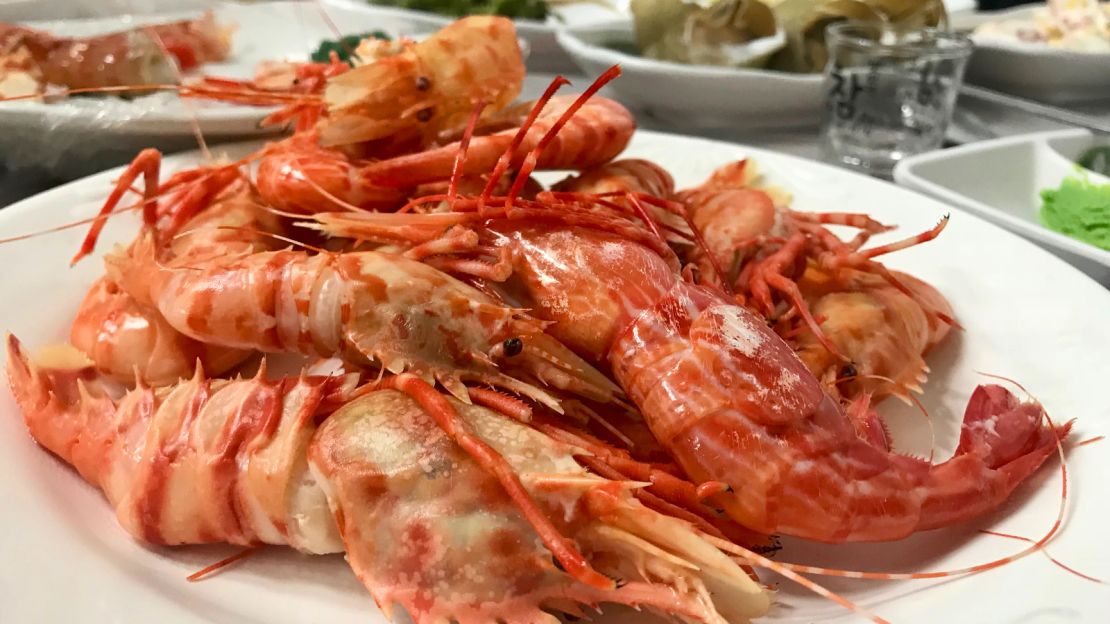 If budget is no obstacle, we'd recommend eating as much seafood -- especially shrimps -- as possible. 