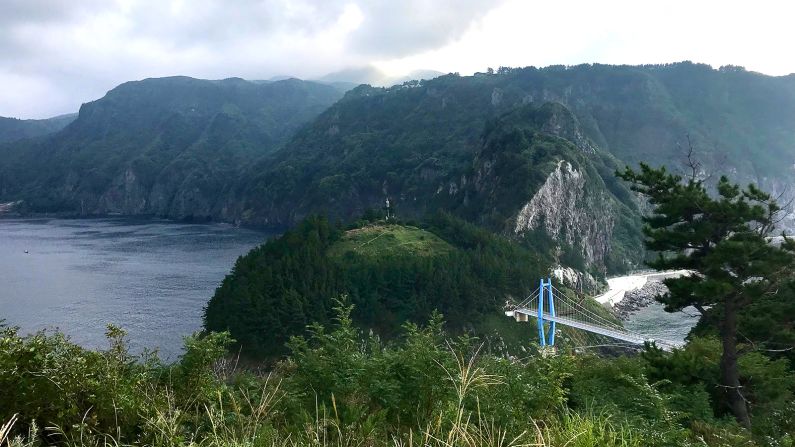 <strong>Gwaneum Island: </strong>One of the best ways to explore Ulleungdo is with an easy coastal walk, such as the Gwaneum Island hiking trail.
