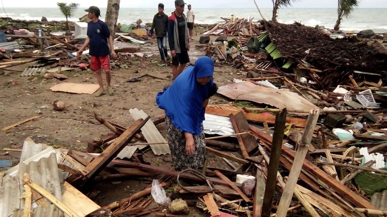 Hundreds of people have been left injured after the tsunami hit.