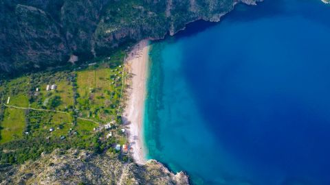 Butterfly Valley: Hard to reach, but worth it.