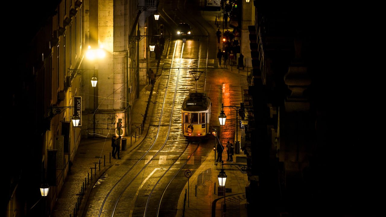 <strong>Lisbon, Portugal:</strong> A popular way to explore the Portuguese capital is to ride its distinctive yellow trams around the city's cobbled hills. 