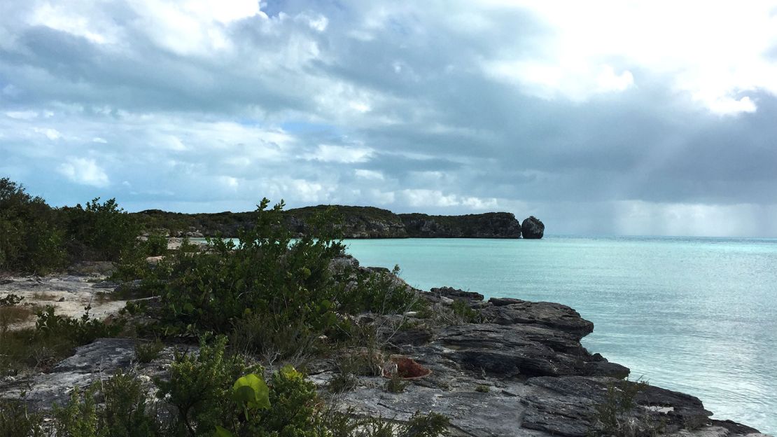 Bonefish Point in Turks and Caicos.