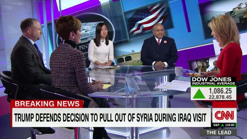 Panelist: Trump’s Iraq visit is ‘fleeting moment’ of calm | CNN