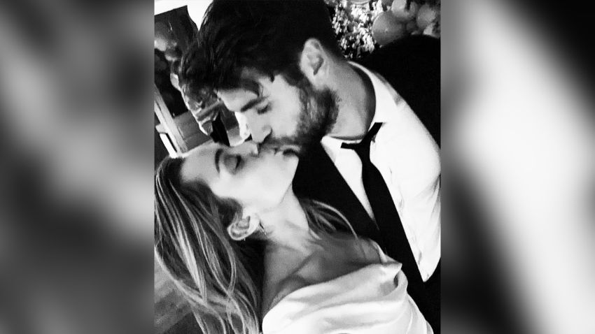 miley cyrus liam hemsworth wedding