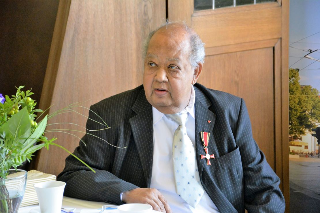 Gert Schramm who survived Buchenwald concentration camp.