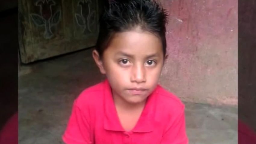 CNN IMAGES:  S103355986  S103355989  Family supplied image of the 8-year-old Guatemalan Boy Felipe Gomez Alonzo, who died while in the custody of US Customs and Border Patrol in New Mexico/El Paso, Texas border region.
