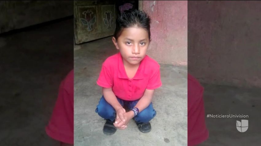Family supplied image of the 8-year-old Guatemalan Boy Felipe Gomez Alonzo, who died while in the custody of US Customs and Border Patrol in New Mexico/El Paso, Texas border region.
