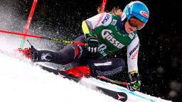 SEMMERING, AUSTRIA - DECEMBER 28: Mikaela Shiffrin of USA in action during the Audi FIS Alpine Ski World Cup Women's Giant Slalom on December 28, 2018 in Semmering Austria. (Photo by Christophe Pallot/Agence Zoom/Getty Images)