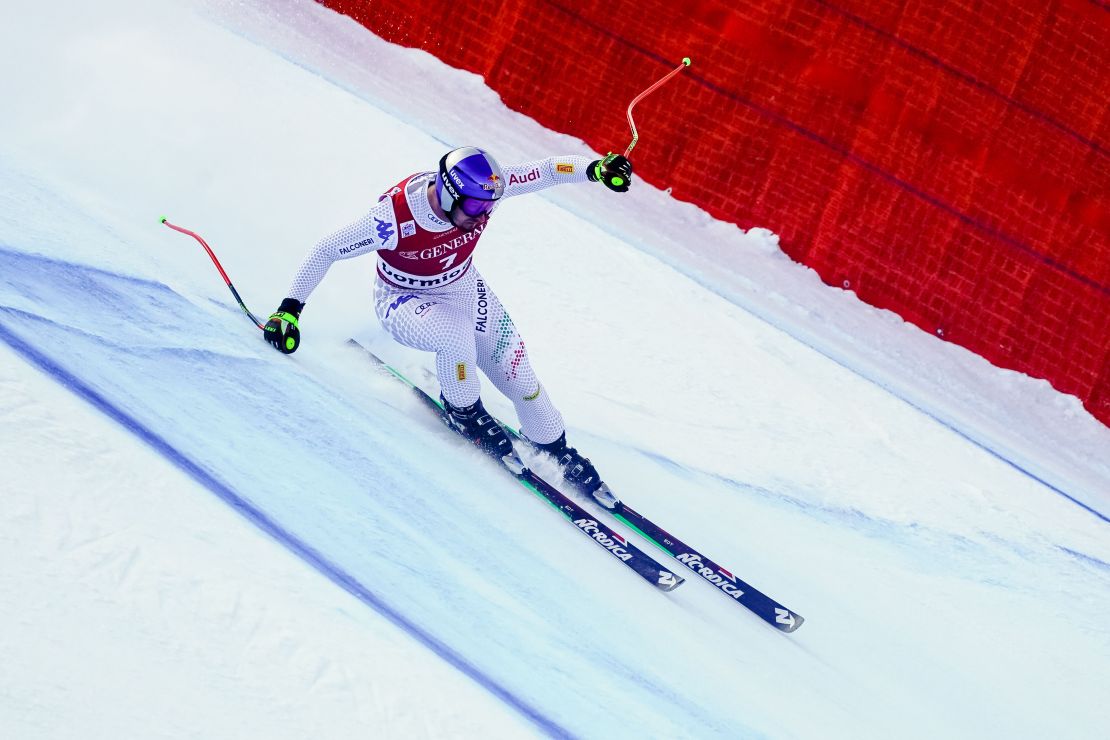 Dominik Paris clinched a third victory in Bormio, Italy.