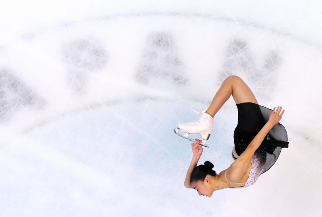 Kaori Sakamoto competes in the ladies free skating during day three of the 87th Japan Figure Skating Championships on December 23, in Osaka, Japan.