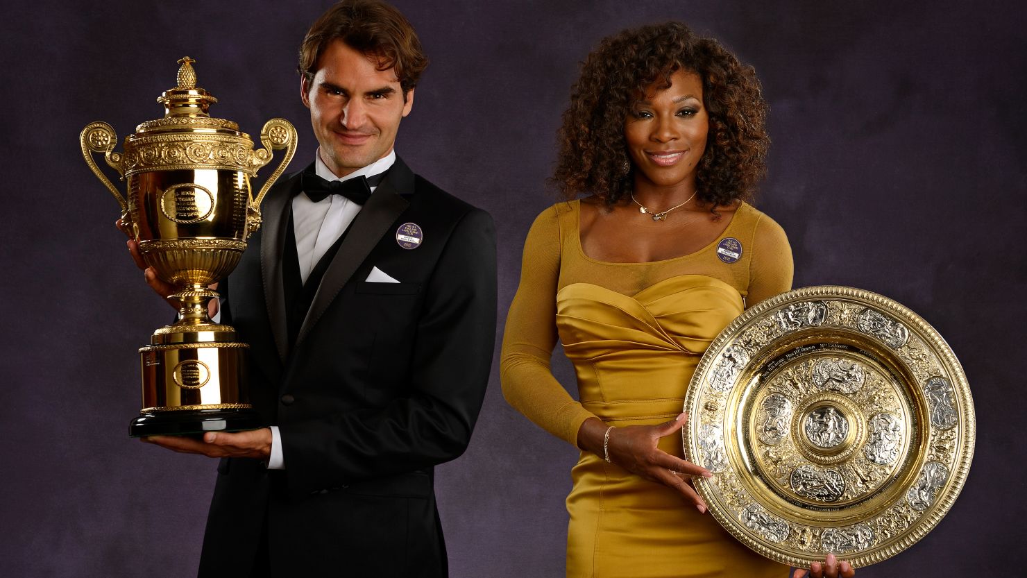 Roger Federer and Serena Williams have won 43 grand slam singles titles between them during their illustrious tennis careers.
