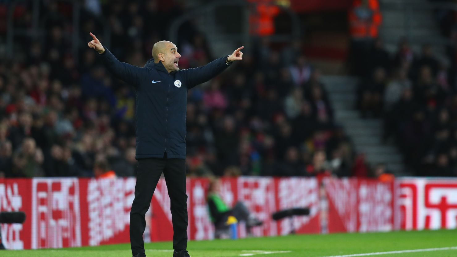 Manchester City manager Pep Guardiola says that his team can't afford to drop points as it chases Liverpool. 