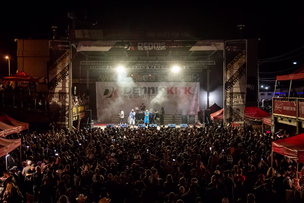Bone Thugs-n-Harmony performs at the Iron Horse Saloon during the 80th annual Sturgis Motorcycle Rally on Saturday, August 15, in Sturgis, South Dakota. 