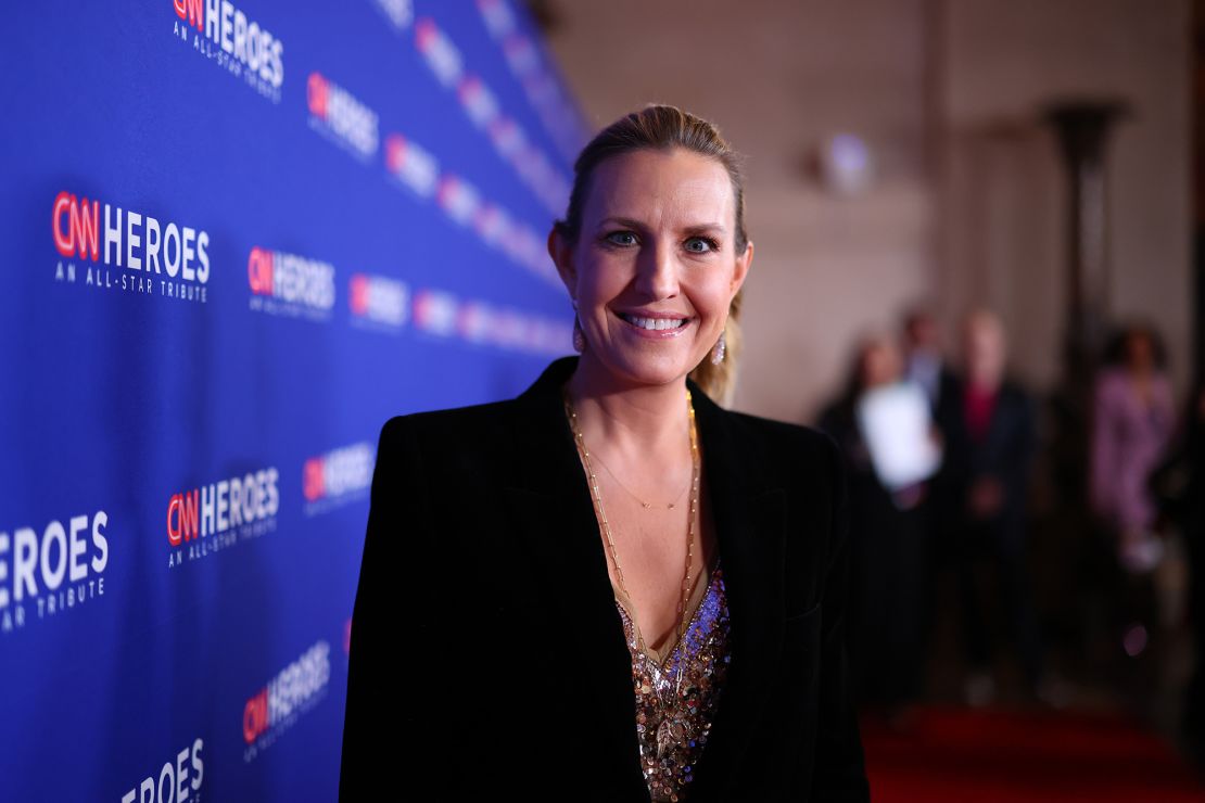 Poppy Harlow attends 17th Annual CNN Heroes: An All-Star Tribute at The American Museum of Natural History on December 10, 2023 in New York City.