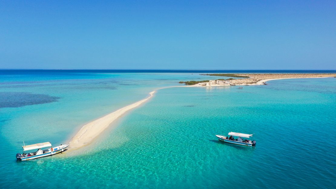 Al Nawras Island is a relative newcomer on the Saudi tourism scene.