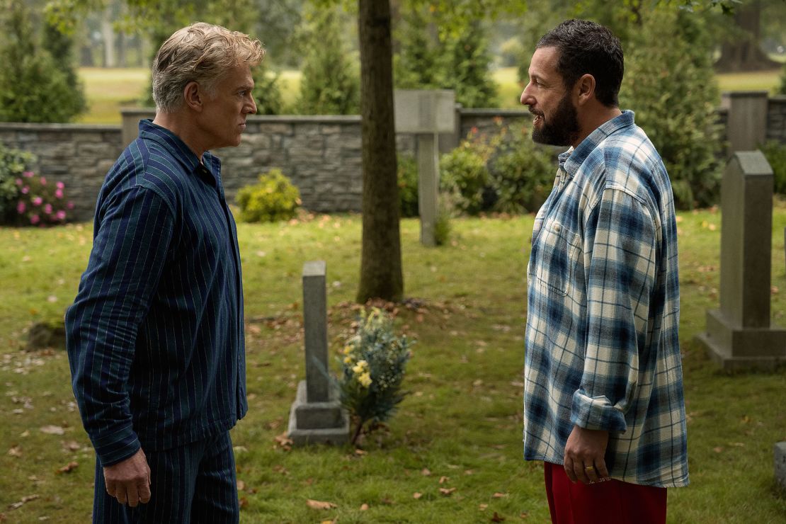 Christopher McDonald and Adam Sandler in 