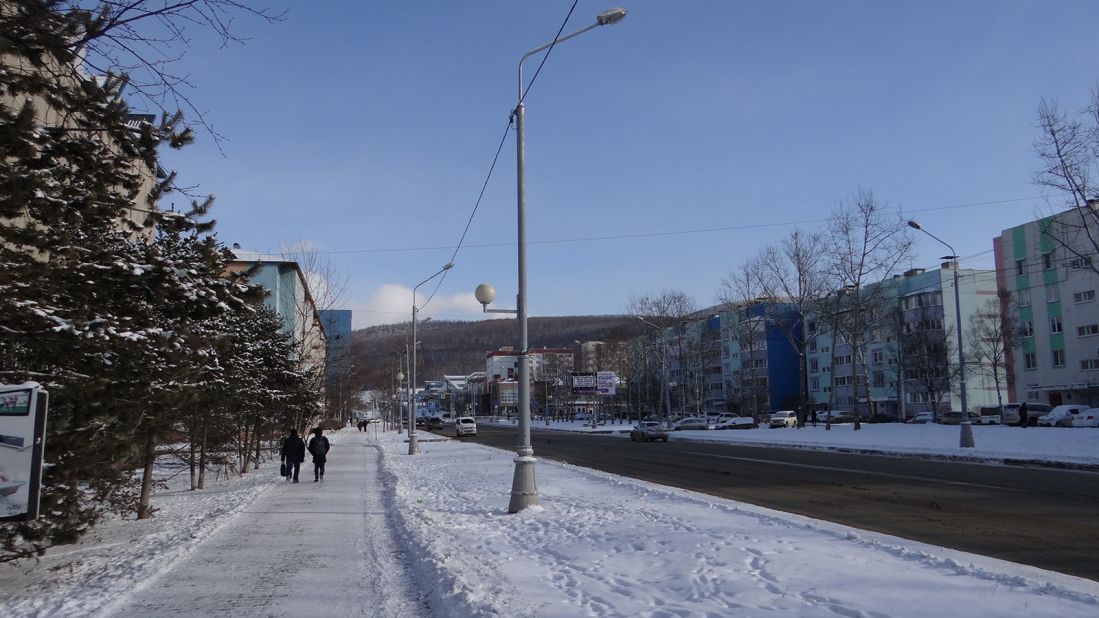 <strong>Around Yuzhno-Sakhalinsk:</strong> At first glance it looks like many other Russian provincial cities, but Yuzhno-Sakhalinsk's modest dimensions and broad avenues make for a surprisingly pleasant stroll. 