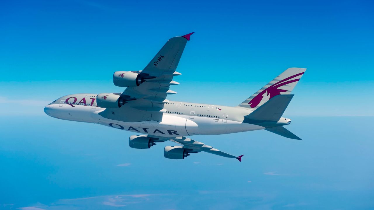<strong>2. Qatar Airways:</strong> Qatar Airways comes in at number two on AirlineRatings.com's new ranking.