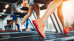 Picture of people running on treadmill in gym; Shutterstock ID 740173834; Job: -