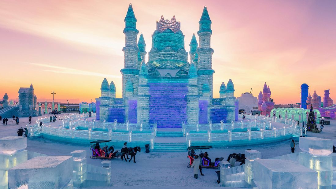 <strong>World's biggest ice and snow festival: </strong>The 35th Harbin International Ice and Snow Sculpture Festival will officially kick off on January 5 and will last until February 5. 