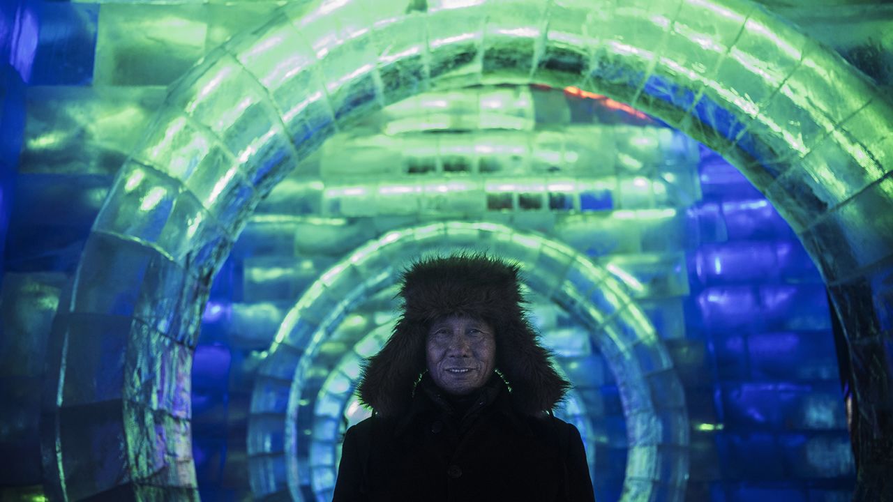 <strong>Preparations: </strong>Weeks before the festival, nearly 200,000 cubic meters of ice are collected from the river and transported to the site. 