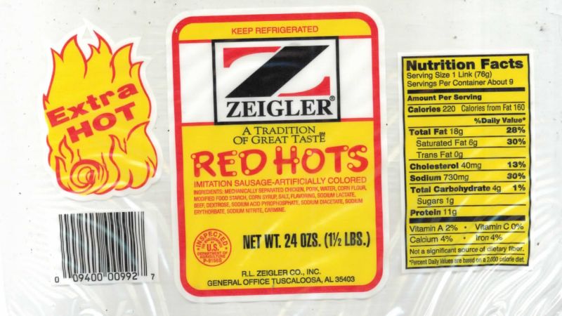 Where can i buy zeigler hot sale red hots