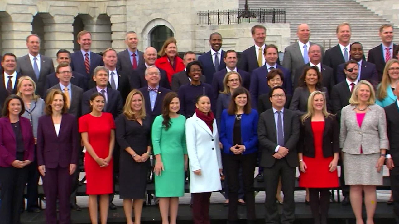 Freshman class picture 116 Congress