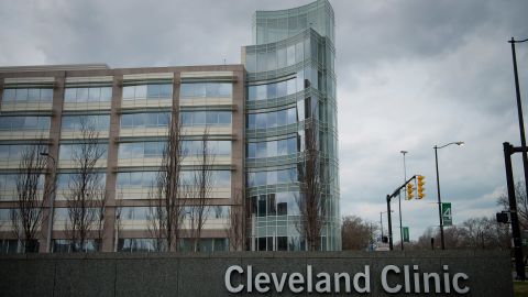 The Cleveland Clinic, one of the top rated hospitals in America, stands in Cleveland, Ohio, U.S..