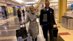 23 years ago, from a refugee camp in Kenya, my father and I arrived at an airport in Washington DC. 
Today, we return to that same airport on the eve of my swearing in as the first Somali-American in Congress. 
#Hope #Ilhan 