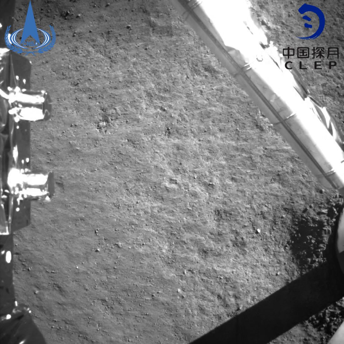 Another image of the moon taken by the probe.