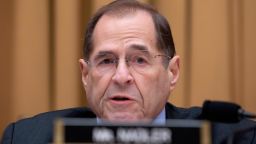 Ranking member of the House of Representatives Judiciary Committee Rep Jerry Nadler, Democrat of New York, gives his opening statement prior to the testimony of United States Homeland Security Secretary Kirstjen Nielsen before the House of Representatives Judiciary Committee on Capitol Hill in Washington, DC on December 20, 2018. Credit: Alex Edelman / CNP | usage worldwide Photo by: Alex Edelman/picture-alliance/dpa/AP Images