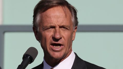 Gov. Bill Haslam on April 4, 2018, in Memphis, Tennessee.