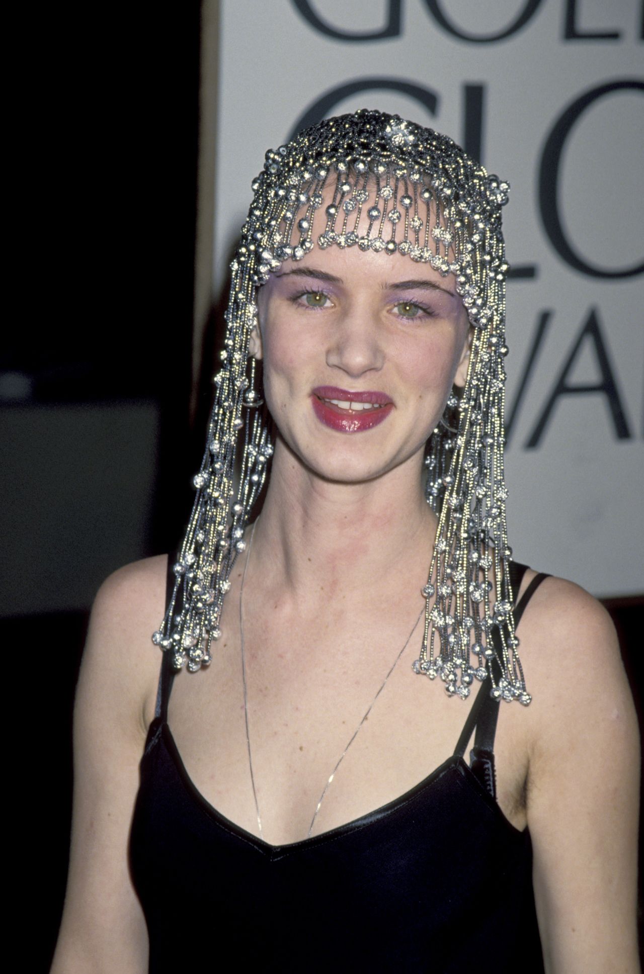 E for (Ancient) Egypt: Long before cultural appropriation had a name, Juliette Lewis walked the red carpet in a Cleopatra-style headdress. (Juliette Lewis, 1994)