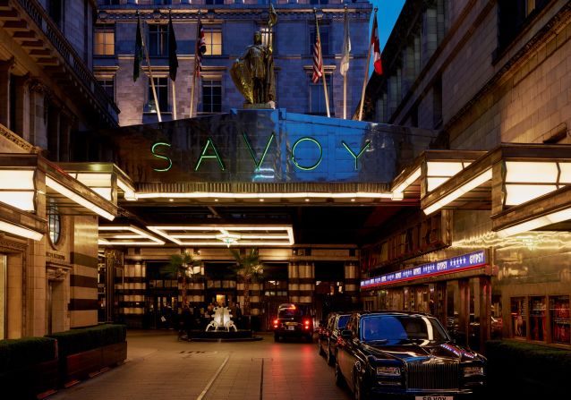 <strong>The Savoy, London: </strong>Originally opened in 1889, The Savoy has welcomed Maria Callas, Winston Churchill, Charlie Chaplin, Katharine Hepburn and many more global luminaries.