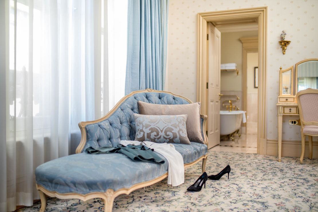 The Royal Suite at The Hotel Windsor in Melbourne has hosted many celebrity guests.
