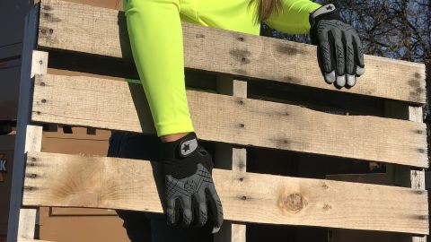 SeeHerWork designs and makes work wear specifically for women, including gloves to fit smaller hands.